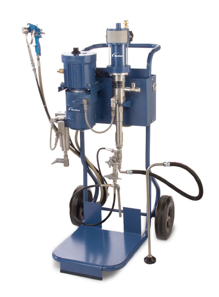Аппарат безвоздушной окраски Nordson Trilogy с нагревателем