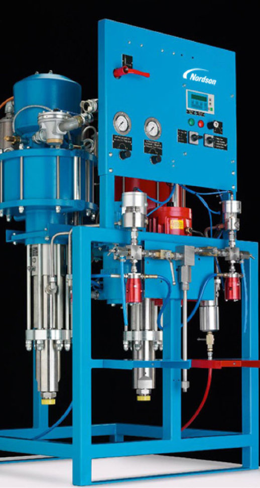 Nordson OptiMix 4 многокомпонентный аппарат безвоздушного распыления