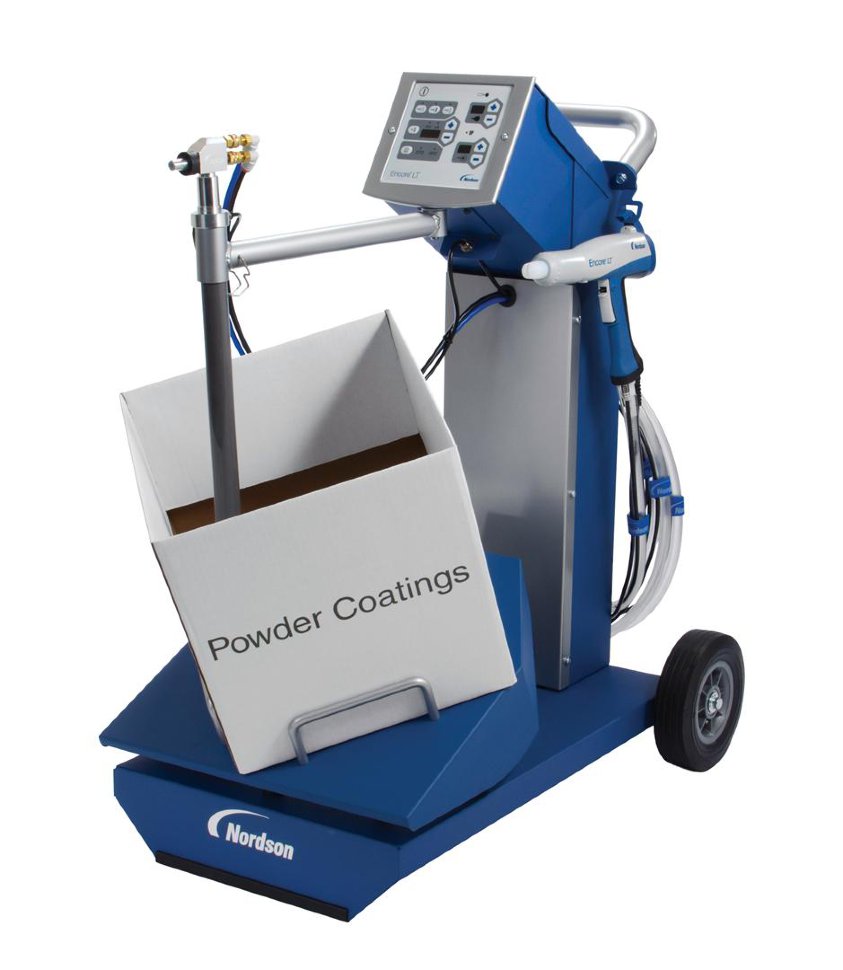 Установка нанесения Encore LT LED Kit с вибростолом (забор из коробки)